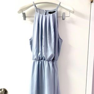 🎁3/$25🎉 Forever 21 Blue Halter Neck Dress Medium